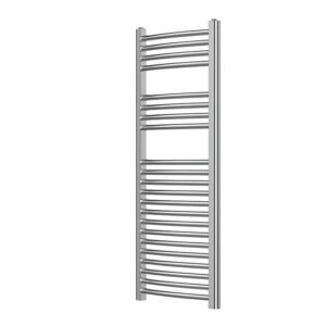 Blyss 1100mm x 450mm 1037BTU Chrome Curved Towel Radiator