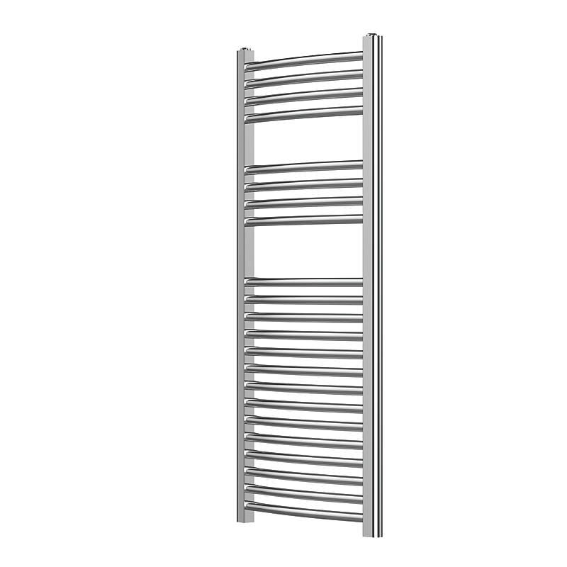 Blyss 1100mm x 450mm 1037BTU Chrome Curved Towel Radiator