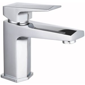 Bristan Elegance Chrome 152mm Standard Lever Mono Basin Mixer Tap With Clicker Waste