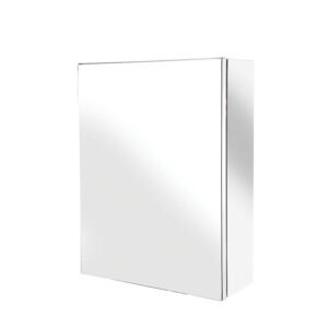Croydex Single-Door Bathroom Cabinet 300mm x 120mm x 400mm